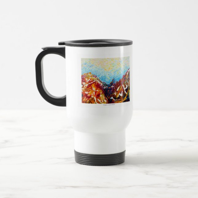 Patagonia TRAVEL MUG WHITE (Left)