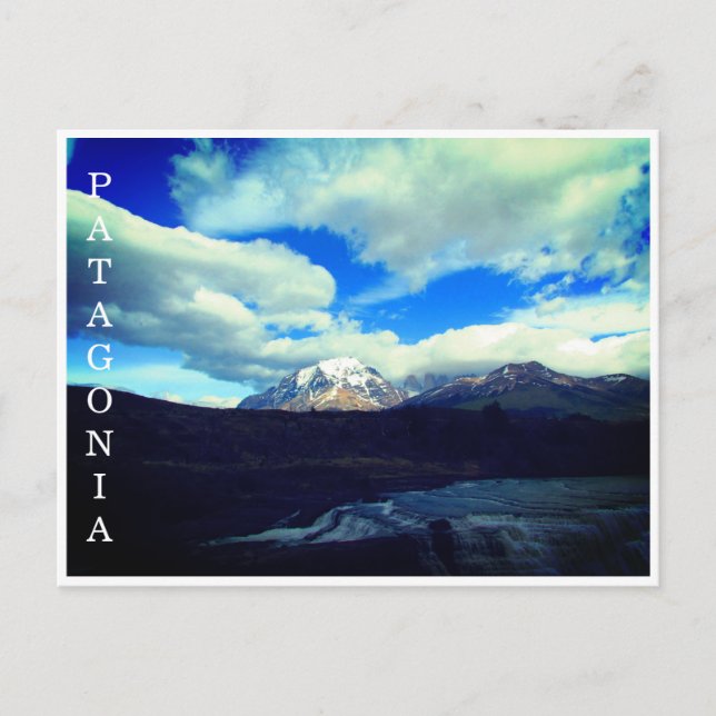 patagonia waterfall postcard (Front)