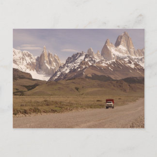 Patagonia, way to El Chaltén Postcard