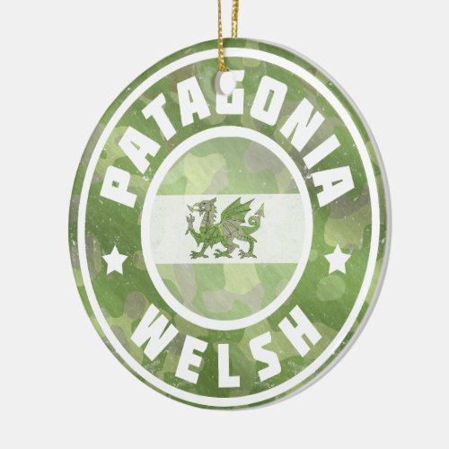 Patagonia Welsh Camo Flag Decoration