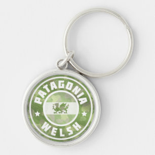 Patagonia Welsh Camo Flag Keychain