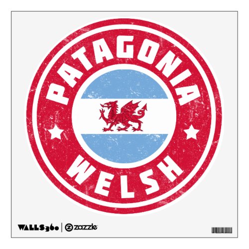 Patagonia Welsh Flag Wall Decal