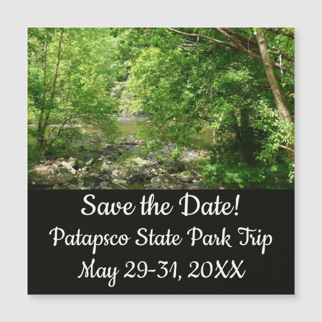 Patapsco River View Maryland Nature Photography (Front)