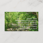 Patapsco River View Maryland Nature Photography Business Card