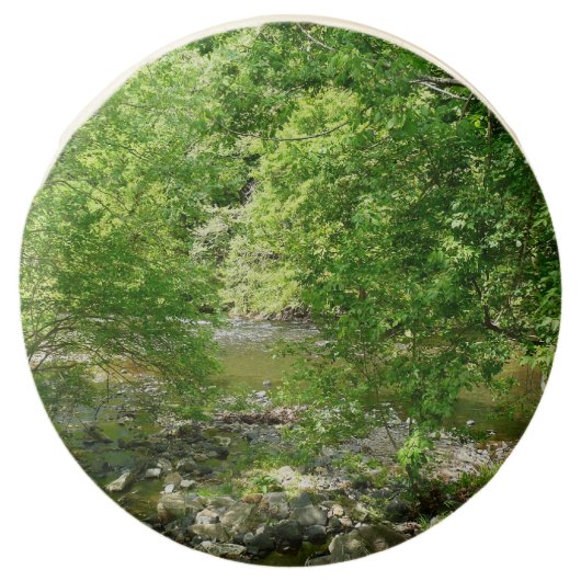 Patapsco River View Maryland Nature Photography Chocolate Covered Oreo (Front)