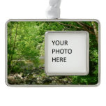 Patapsco River View Maryland Nature Photography Christmas Ornament