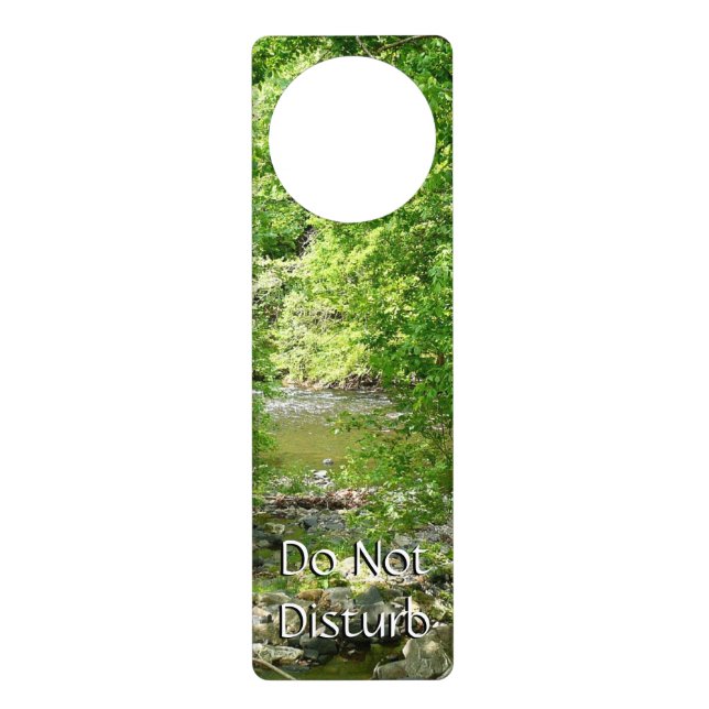 Patapsco River View Maryland Nature Photography Door Hanger (Front)