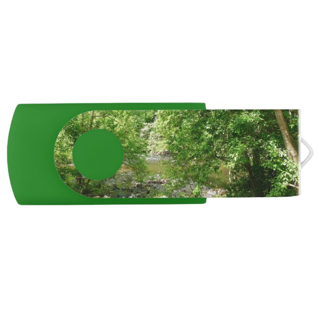 Patapsco River View Maryland Nature Photography Flash Drive (Front)