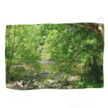 Patapsco River View Maryland Nature Photography Golf Towel