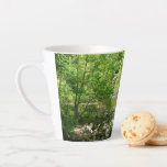 Patapsco River View Maryland Nature Photography Latte Mug