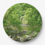 Patapsco River View Maryland Nature Photography Paper Plates