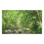 Patapsco River View Maryland Nature Photography Rectangular Sticker