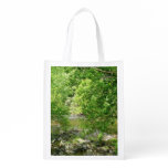 Patapsco River View Maryland Nature Photography Reusable Grocery Bag