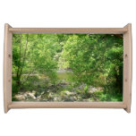 Patapsco River View Maryland Nature Photography Serving Tray