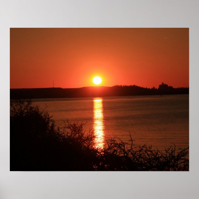 Patapsco Sunset Poster (Front)