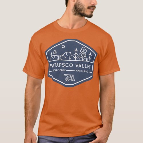 Patapsco Valley State Park Blue Badge T_Shirt