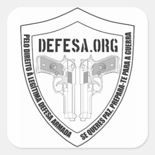 Patch DEFESA.ORG Soon Square Sticker
