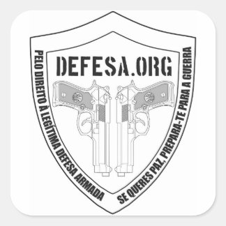 Patch DEFESA.ORG Soon Square Sticker