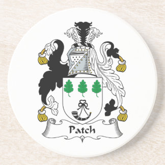 Patch Family Crest Drink Coaster