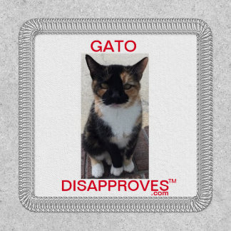 Patch, Gato Disapproves Patch