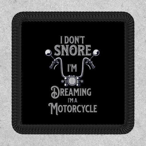 Patch _ I dont snore