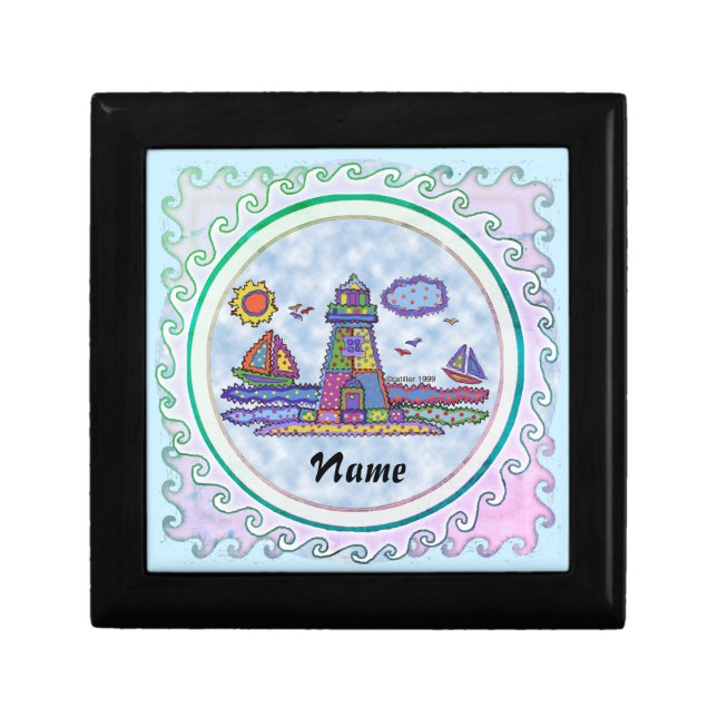 Patch lighthouse  gift box (Front)