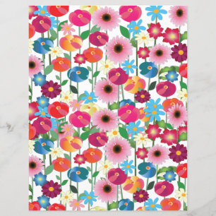 Patch of Posies Scrapbook Paper