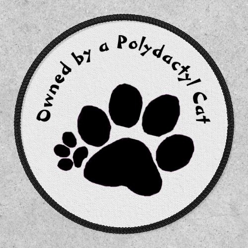 Patch _ Polydactyl Paw Print