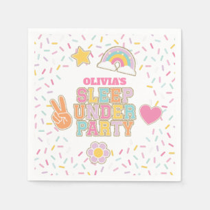 Patch Preppy Sleep under Birthday Napkins