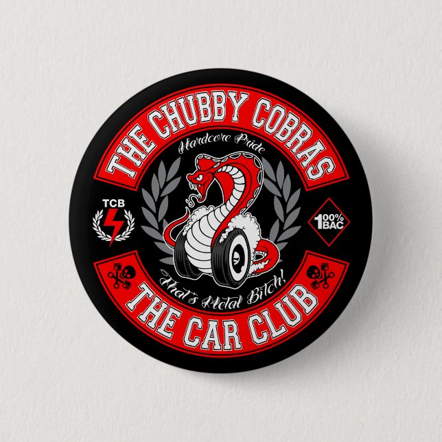 Patch Round 2" Pinback Button (Front)