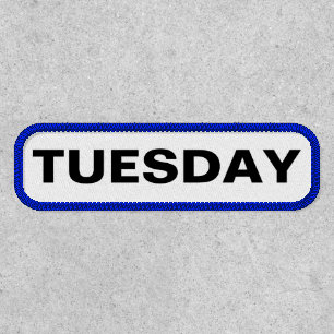 Patch Tuesday iron on patch