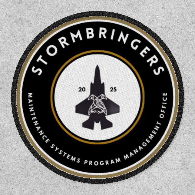 Patch (velcro) dark logo (Front)