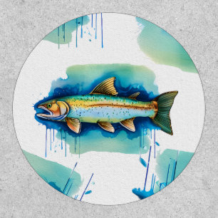 Patch - Watercolor Series: Trout/Salmon