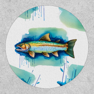 Patch - Watercolor Series: Trout/Salmon