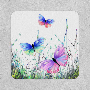 Patch with Flying Butterflies