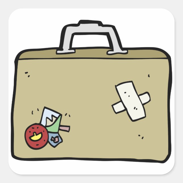 Patched Luggage Stickers (Front)