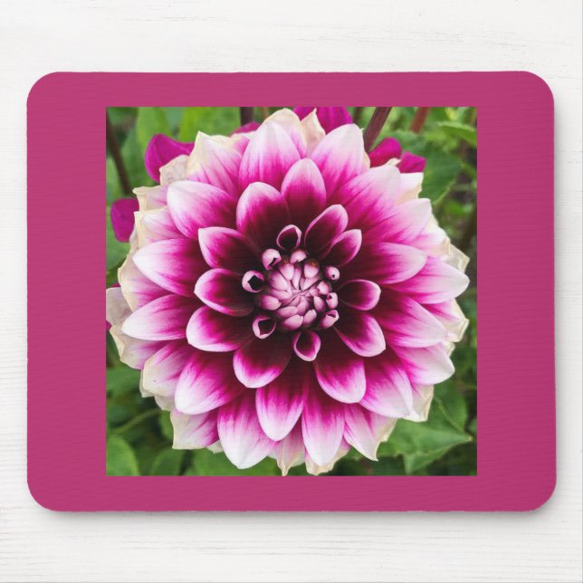 Patches Dahlia Mouse Pad (Front)