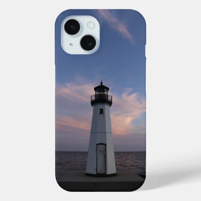 Patchogue light house at sunset Case-Mate iPhone case (Back)