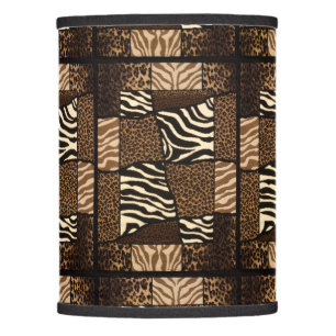 Patchwork African Animal Pattern Lamp Shade