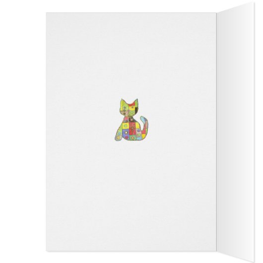 Patchwork Cat Cards (Inside (Left))