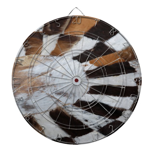 Patchwork Dartboard With Darts (Front)