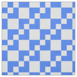 Patchwork Domino - Baby Blue and White Fabric
