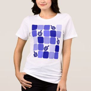 Patchwork Dreidels Tri-Blend Shirt