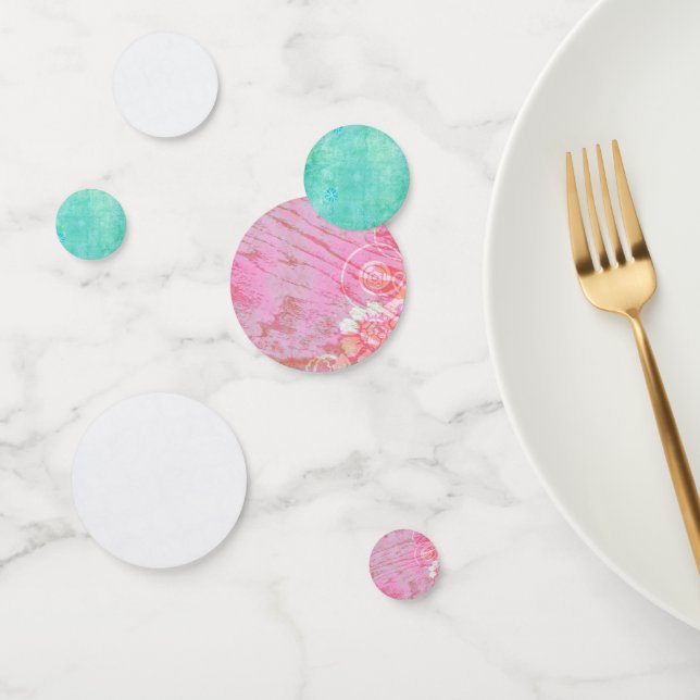 Patchwork Graffiti Wedding Confetti (Group)