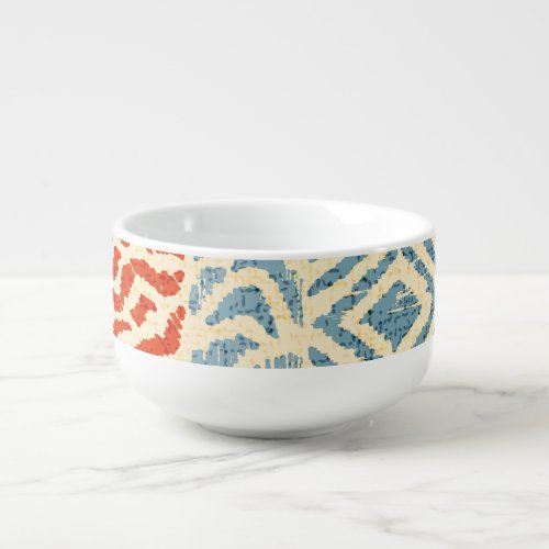 Patchwork Hand Drawn Textures Collection Soup Mug