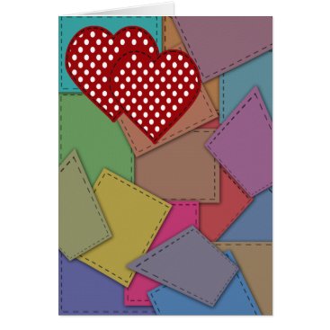 patchwork hearts