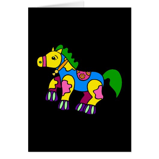 Patchwork Horse Cards (Front)