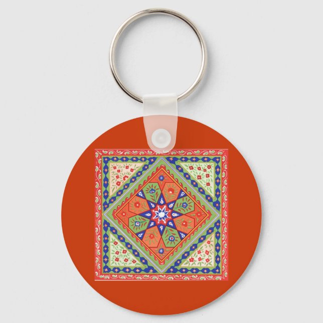 Patchwork Keychain (Front)