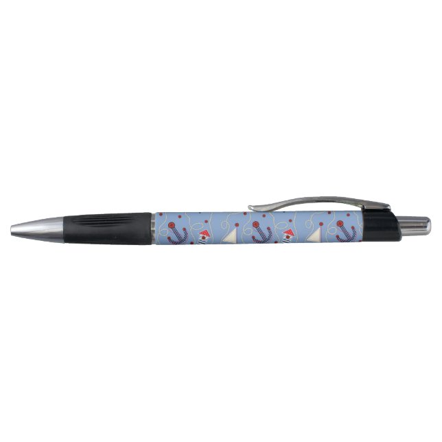 Patchwork Nautical Design Pen (Top)