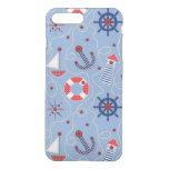 Patchwork Nautical Design iPhone 8 Plus/7 Plus Case